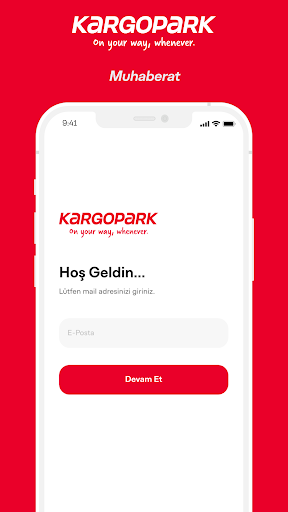 Android application Kargopark - Muhaberat screenshort