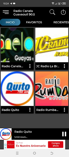 Radio Guayaquil 90.5 Screen 3