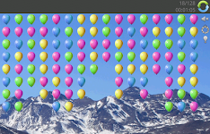 screenshot of Balloon pop