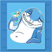 ? Cute Shark Stickers For WAStickerApps