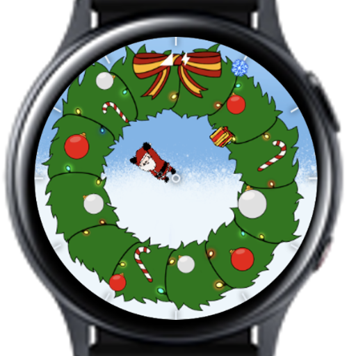 Christmas Wreath logo