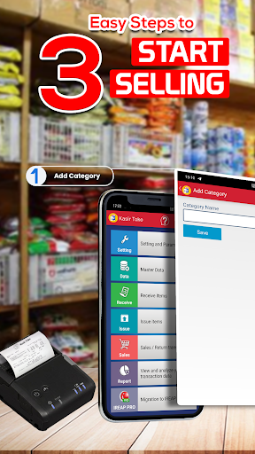 Android application Kasir Toko Pintar Portable screenshort