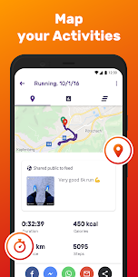 FITAPP : Run Distance Tracker MOD APK (Premium débloqué) 4