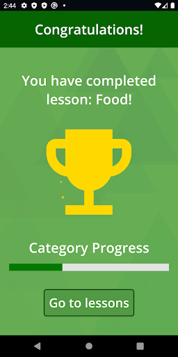 Language vocabulary cards