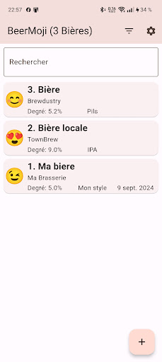 BeerMoji Screen 2