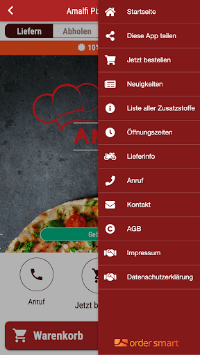 Amalfi Pizzeria Grill Screen 3
