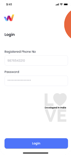 Android application RFQ Team screenshort