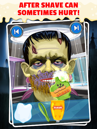 Scary Spooky Shaving Salon Screen 2