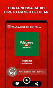 Valadares FM Sertanejo