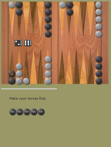 Backgammon Solitaire Classic Screen 2