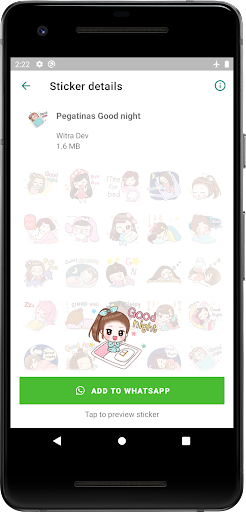 Good Night Animated Sticker