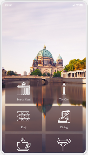 Android application Booking Berlin & Travel Map screenshort