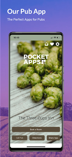 Android application Our Pub screenshort