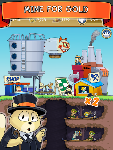 Télécharger Gratuit Dig it! - epische kat mine  APK MOD (Astuce) 6