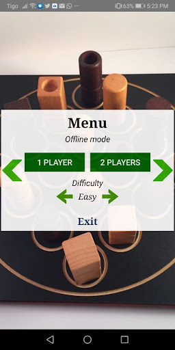 Android application Quarto! screenshort