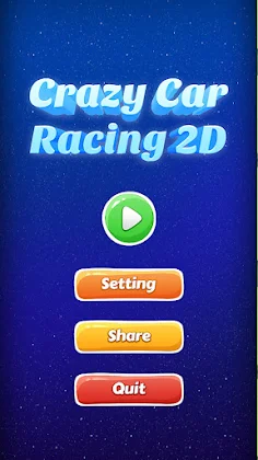 Easy Car Racing Game 2D Car - Screenshot 1