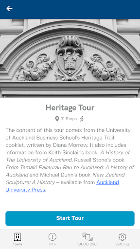 UoA Campus Tour Screen 2