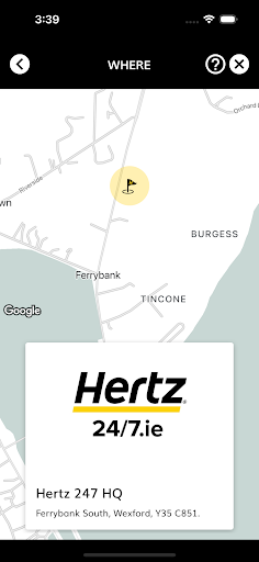 Hertz24/7.ie Screen 3