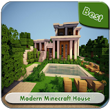 Modern House for Mine craft icon