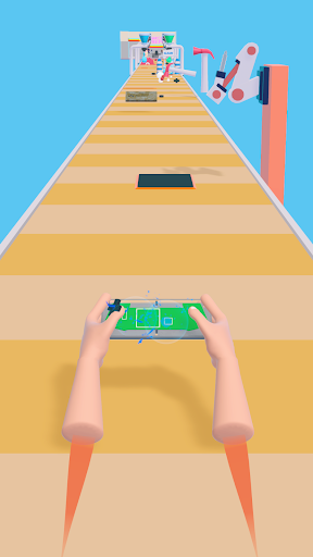 Android application Console Art Runner screenshort