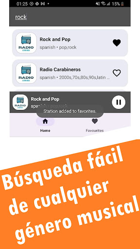 Radio Chile - FM Music Screen 3