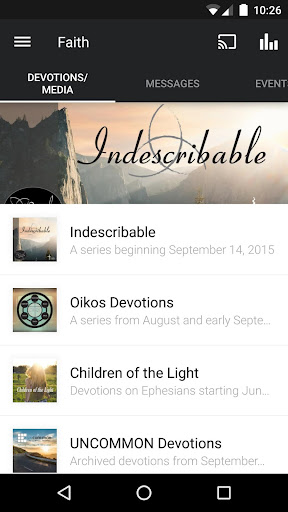Android application Faith Lutheran Fox Valley screenshort