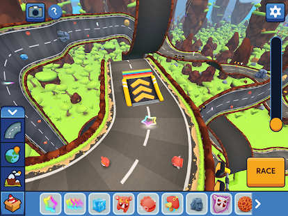 Starlit On Wheels: Super Kart Screenshot