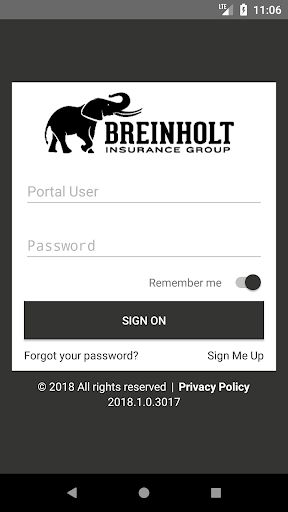 Android application Breinholt Insurance Group LLC screenshort