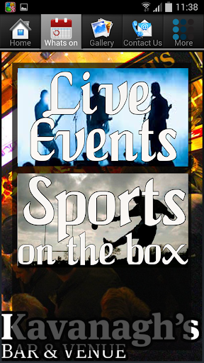 Kavanaghs Bar Venue Portlaoise Screen 2