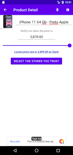 Price Monitor Screen 2