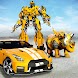 Rhino Robot Car Transform Robot Games Police Robot - Androidアプリ