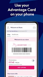 Boots top advantage offers