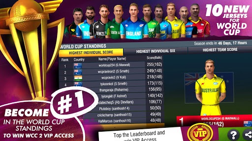 World Cricket Championship 2 - WCC2 screenshots apk mod 3