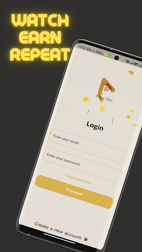 Android application Play On screenshort