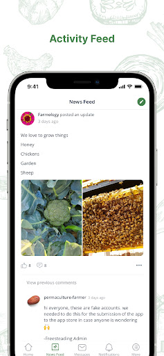 Android application Freesteading screenshort