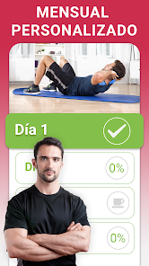 Captura de Pantalla 2 Ejercicios de 30 Días, Hombres android