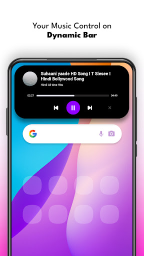 Dynamic Notification IslandBar Screen 3