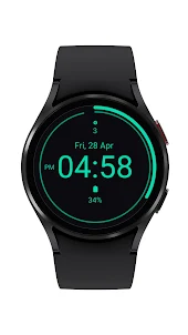 Simple Neon Watch Face