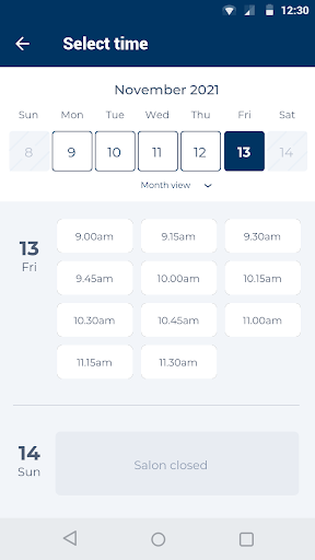 Neatbeat Salon Screen 2