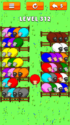 Sheep Sorting Puzzleのおすすめ画像2
