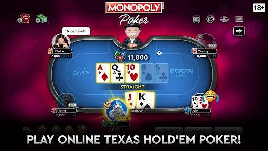 MONOPOLY Poker - Texas Holdem – Apps on Google Play