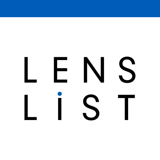 試せる！コンタクトレンズ ショップ LENS LiST logo