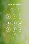 screenshot of Lock screen password