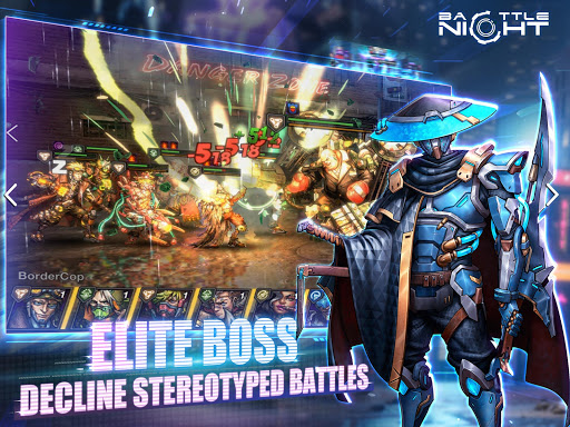 Battle Night: Cyberpunk-Idle RPG android2mod screenshots 9
