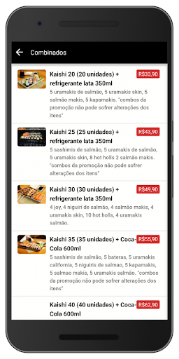 Oh Hira Sushi Screen 2