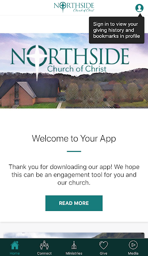 Android application Northside Nashville screenshort