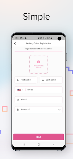 Top Notcch - Drivers App Screen 3