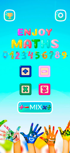Android application Enjoy Maths - Fun Learning screenshort