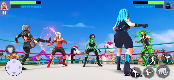 Bad Girls Wrestling Game