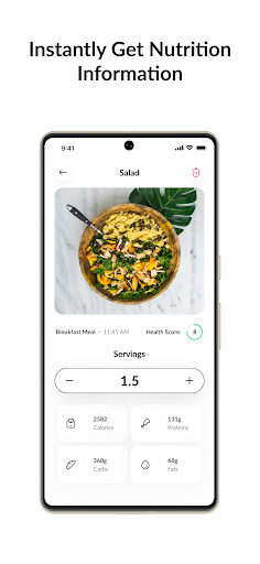 Screenshot of DietAI: Calorie Counter